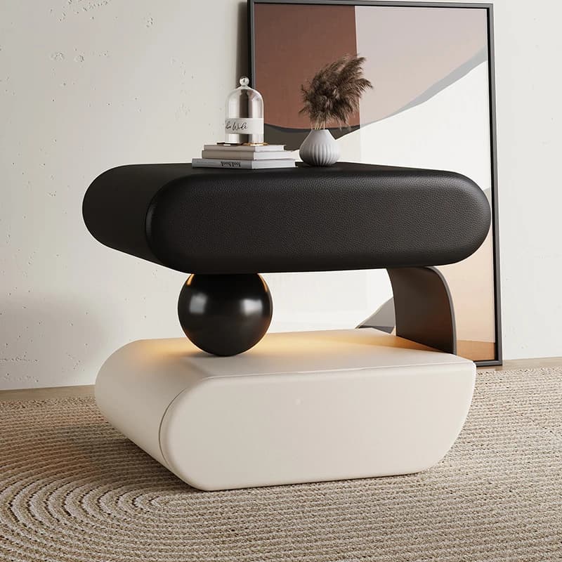 Luxury Creative Nightstand Modern Aesthetic Unique Elegant Bedside Tables Drawers Storage Table De Chevet Bedroom Furniture