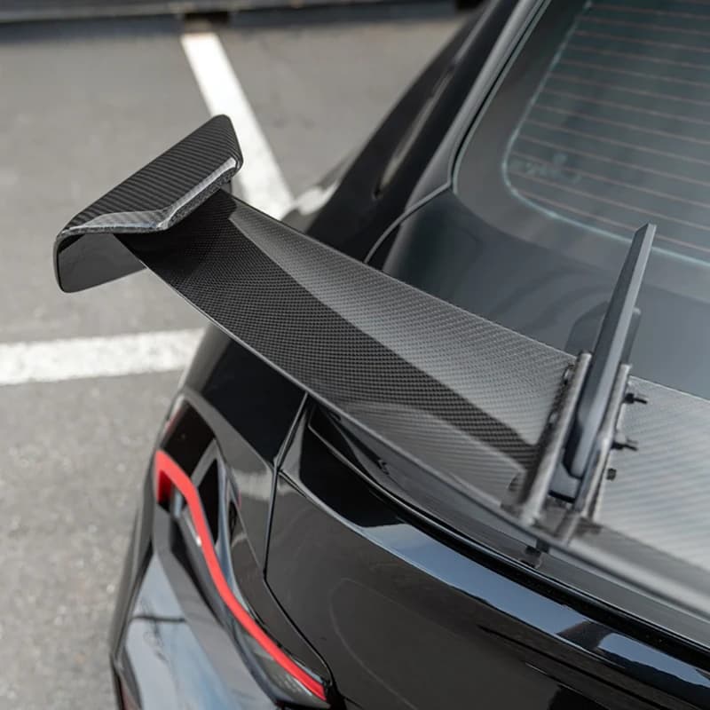 High Quality AD‑Style Dry Carbon Fiber Rear Wing Body Kit Auto Exterior Accessories Fit M2 G87 M3 G80 M4 G82 G83