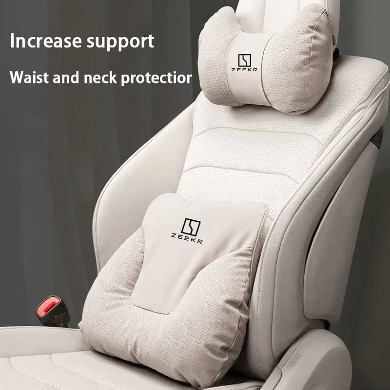 For Zeekr 7X 001 007 009 X Auto Interior Accessories Car Seat Headrest Waist Seat Support Car Neck Pillow Waist Pillow