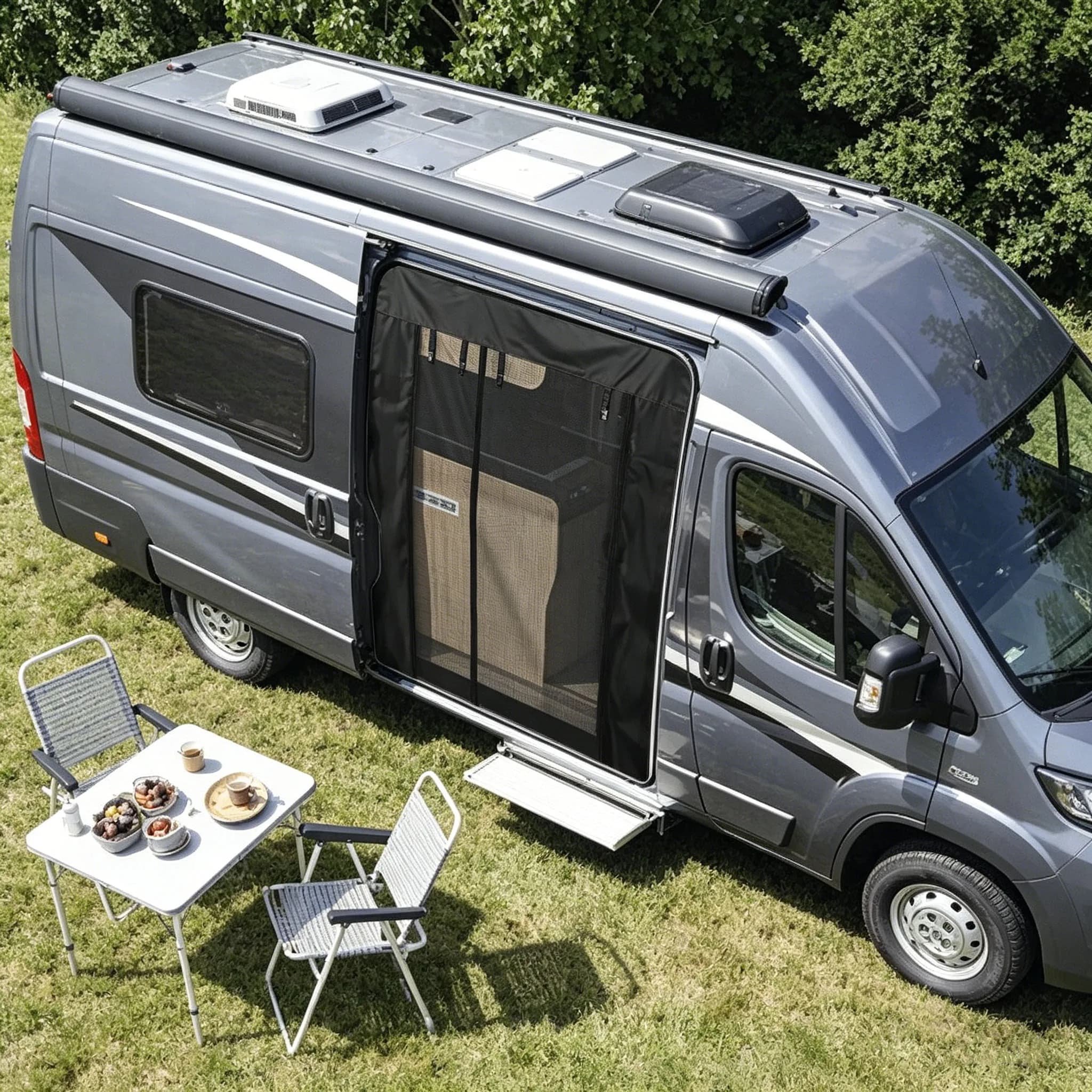 1set Insect Screen - Mosquito/Fly Screens Net For Fiat Ducato / Peugeot Boxer / Citroen Relay 2006+ Interior Accessories