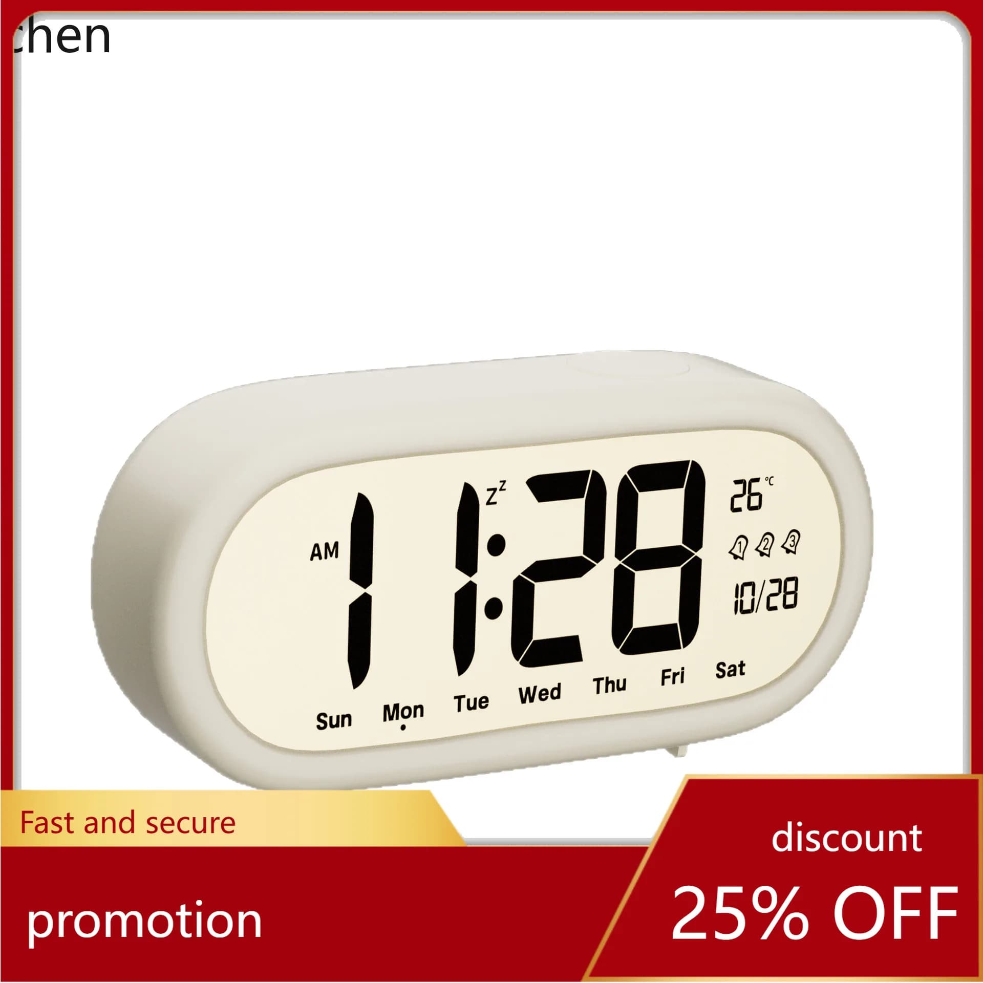 Zml alarm clock - new smart digital desktop clock