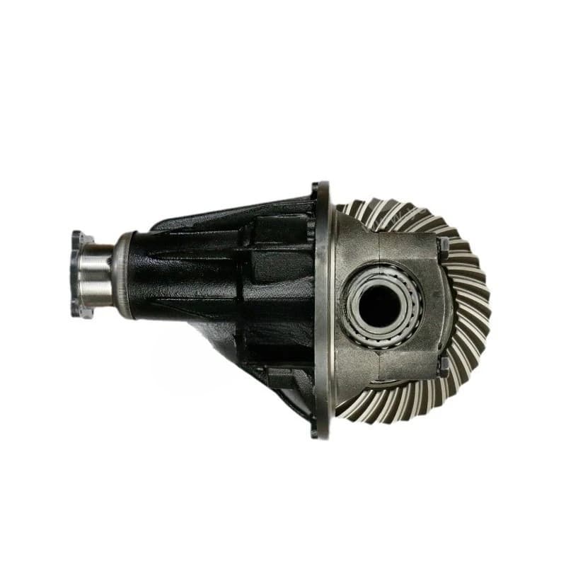 Differential assembly, reducer, basin corner teeth