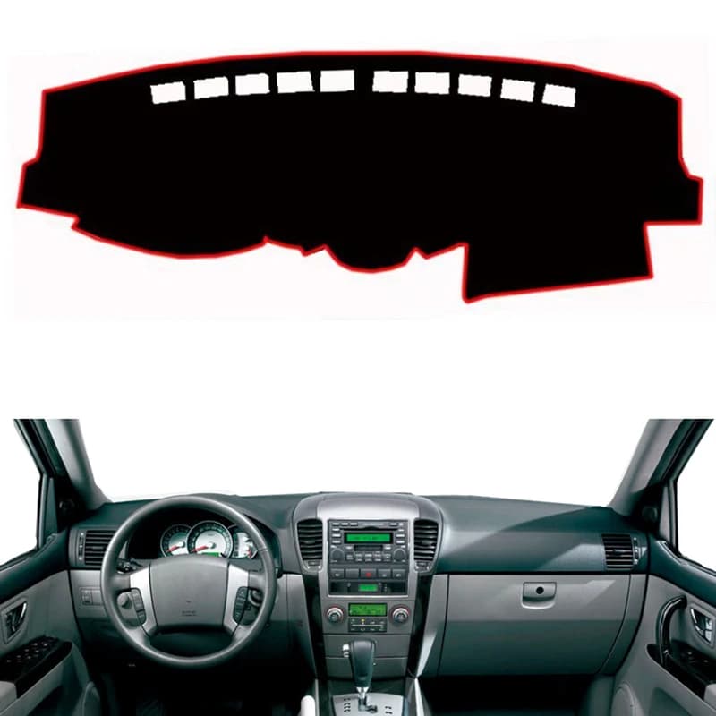 Car Dashboard Cover Mat Pad Dashmat Sunshade Carpet For Kia Sorento 2003 2004 2005 2006 2007 2008 2009 2010 Interior Accessories