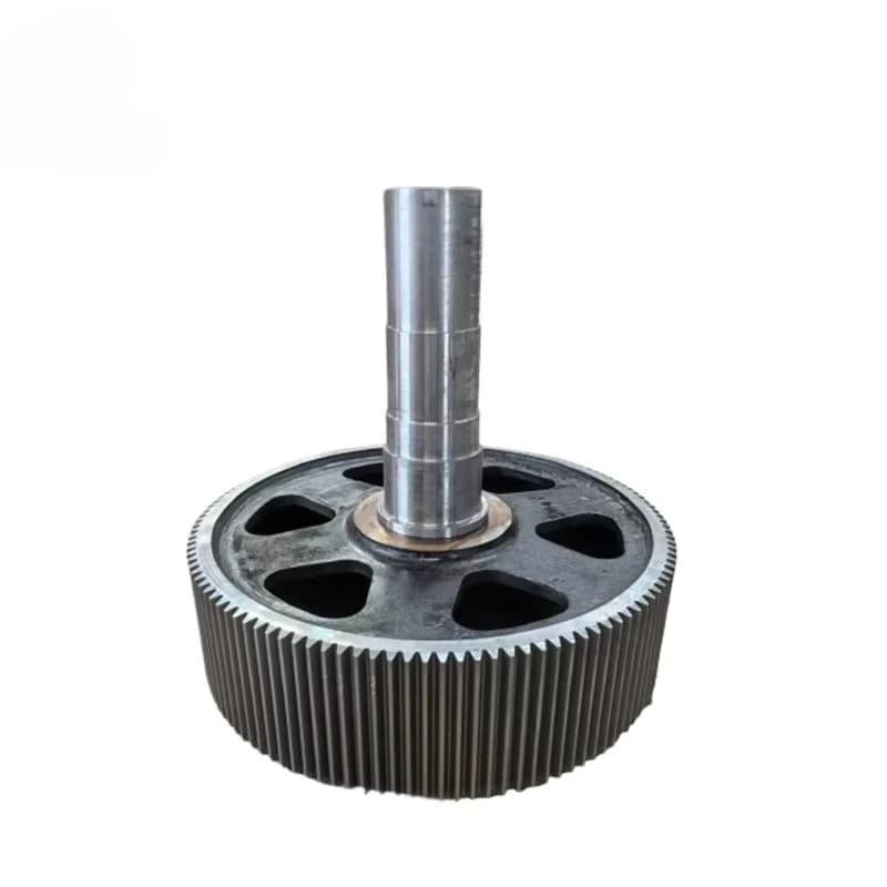 Factory Price Custom Helical Gear Shaft according to Drawings OEM CNC Machined Steel Spur Gear Pinion Shaft