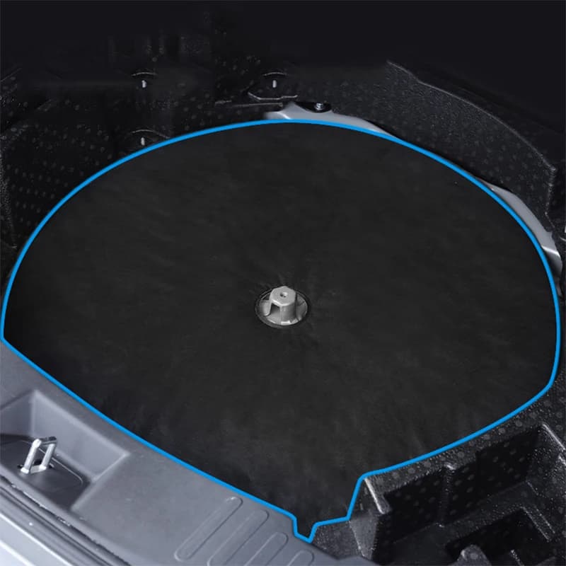 72cm Car Trunk Soundproof Cotton Spare Wheel Pit Boot Spare Wheel Slot Shockproof Pad Sound-absorbing Cotton Auto Accessories