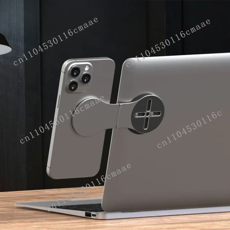 Magnetic suction bracket, desktop folding mobile phone bracket, floating screen, car navigation bracket.