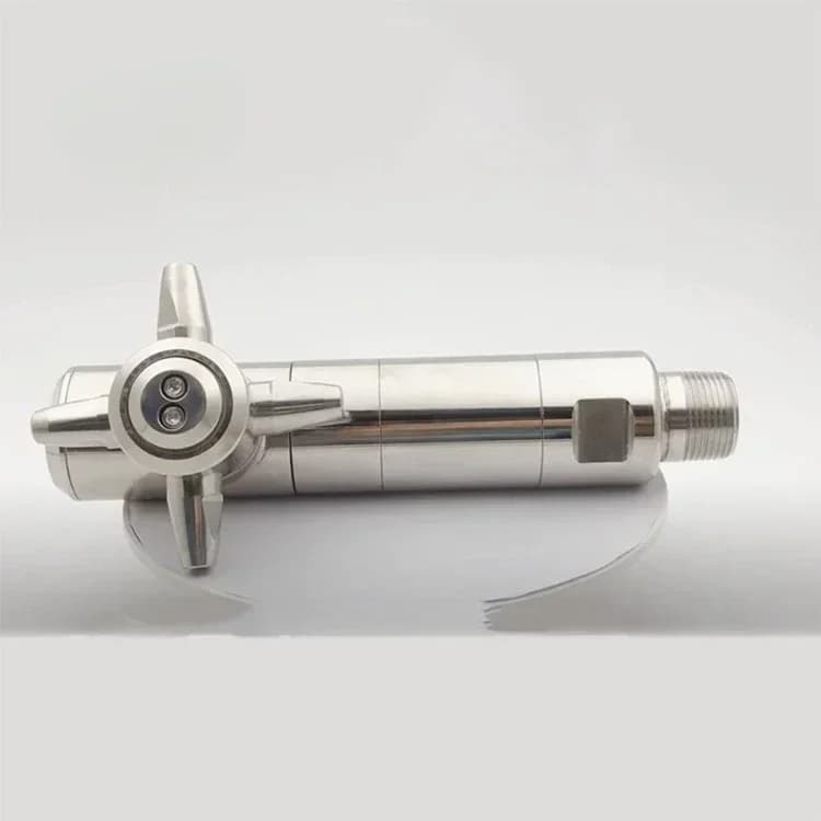 06 Rotating Tank Cleaning Nozzle Cleaning Range 5-15m High Pressure IBC Cleaning