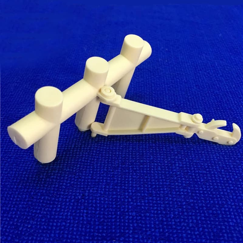 1Set 85x80mm Resin RC Tug Boat Hook Assembly  Decoration Clasp DIY Spare Parts for  Simulation  Model Accessories
