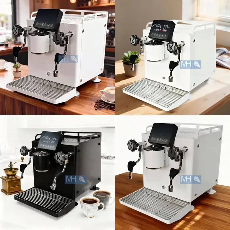 Kingze Custom Logo Battery Electric Coffee Maker Car 12V Wireless Portable Car Espresso Coffee Machine for Outdoor Use