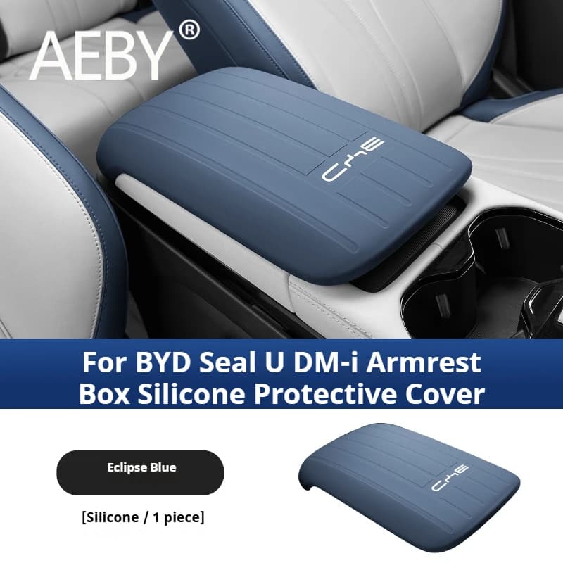 AEBY For BYD Seal U DM-i 2020-2025 Silicone Center Console Cover  Anti-Scratch Protective Mat Armrest Decor Interior Accessories