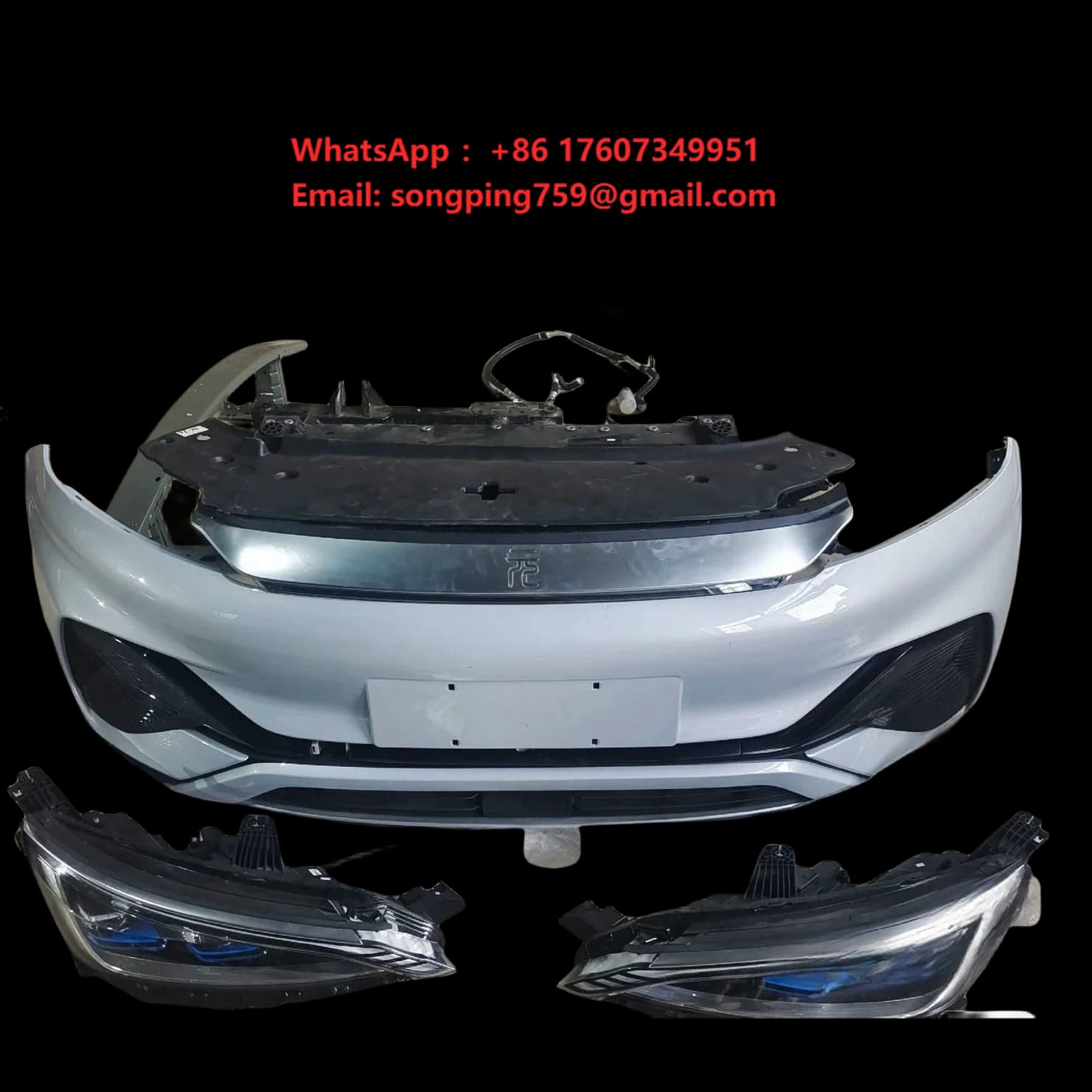 New Energy Vehicle Auto Body Systems Body Kit Parts Front Car Bumper for BYD Yuan Plus