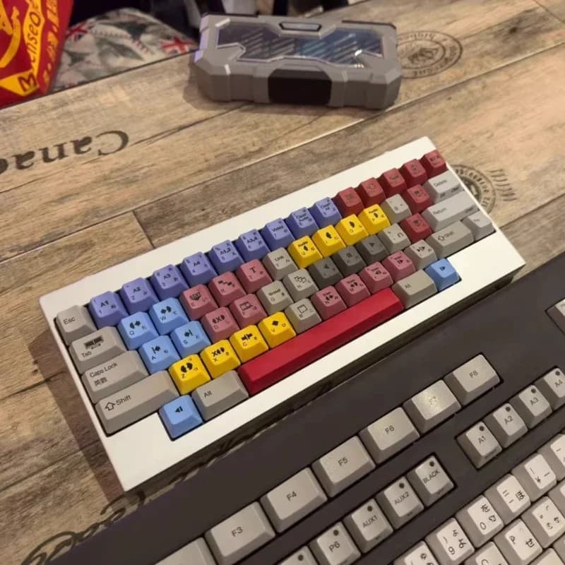 S60HG capacitive keyboard upgraded case, suitable for hhkb pro2 use, aluminum alloy stainless steel case kit