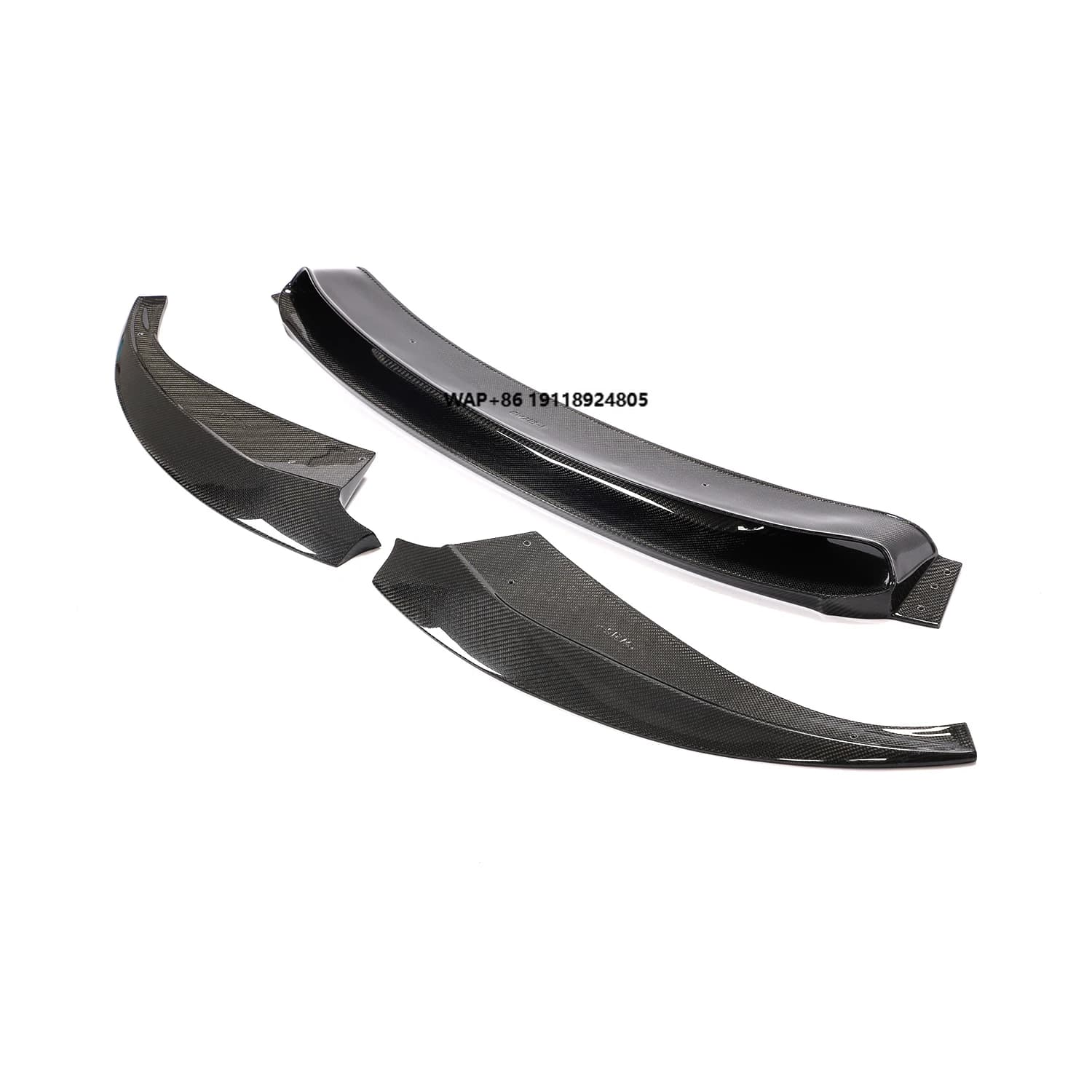 Factory OEM Carbon Fiber Front Bumper Lip for 6 Series F06 F12 F13 M6 2014 up