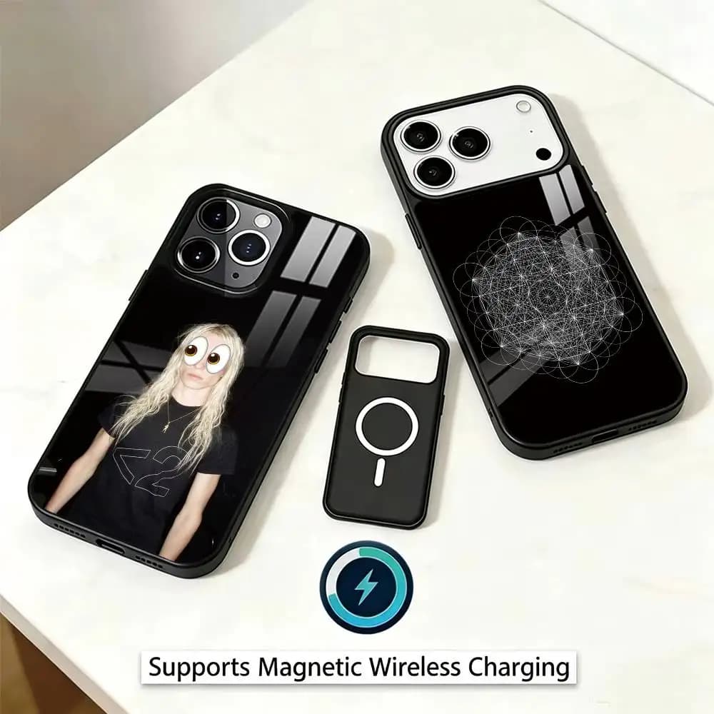 Singer 2hollis Albums Phone Case For iPhone17,16,15,14,13,12,Plus,Pro Magnetic Supports Magnetic Wireless Charging
