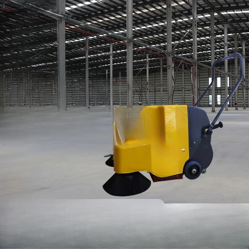 Hand-push sweeper, commercial electric convenient small