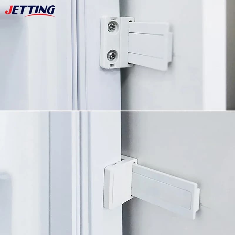1Set Integrated Fridge Door Plastic Mounting Bracket Fixing Slide Kit For Freezer Refrigerator Door Shelf Rail For Refrigerator