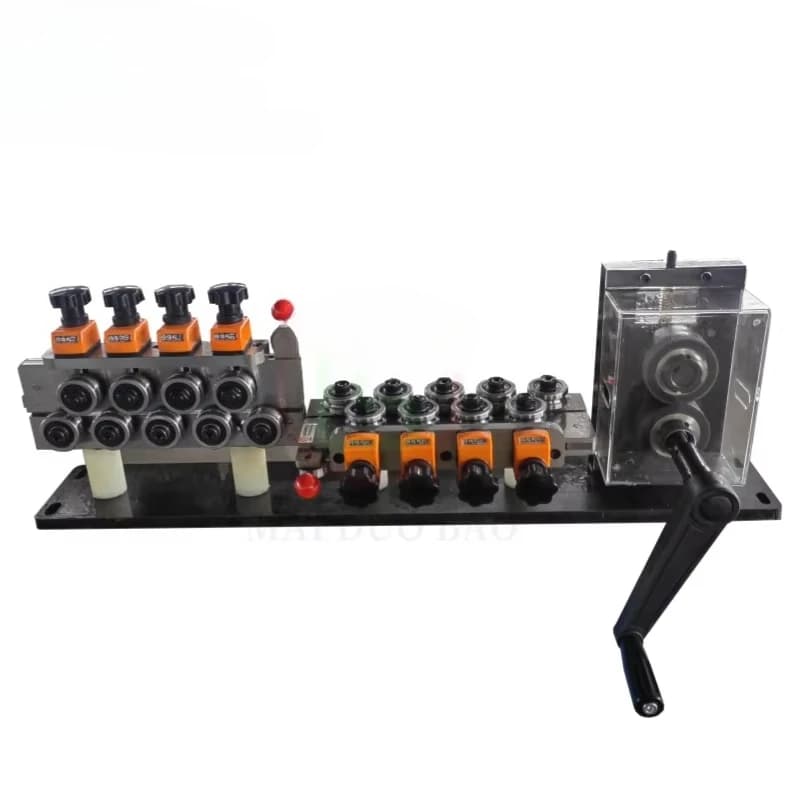 Hand-cranked straightening tools for wires, wires, and pipes increase straightening efficiency