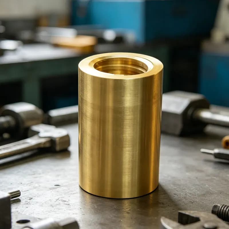 High Quality Large-Scale Brass and Bronze Casting Services for Machinery Nuts for Machinery Parts Applications