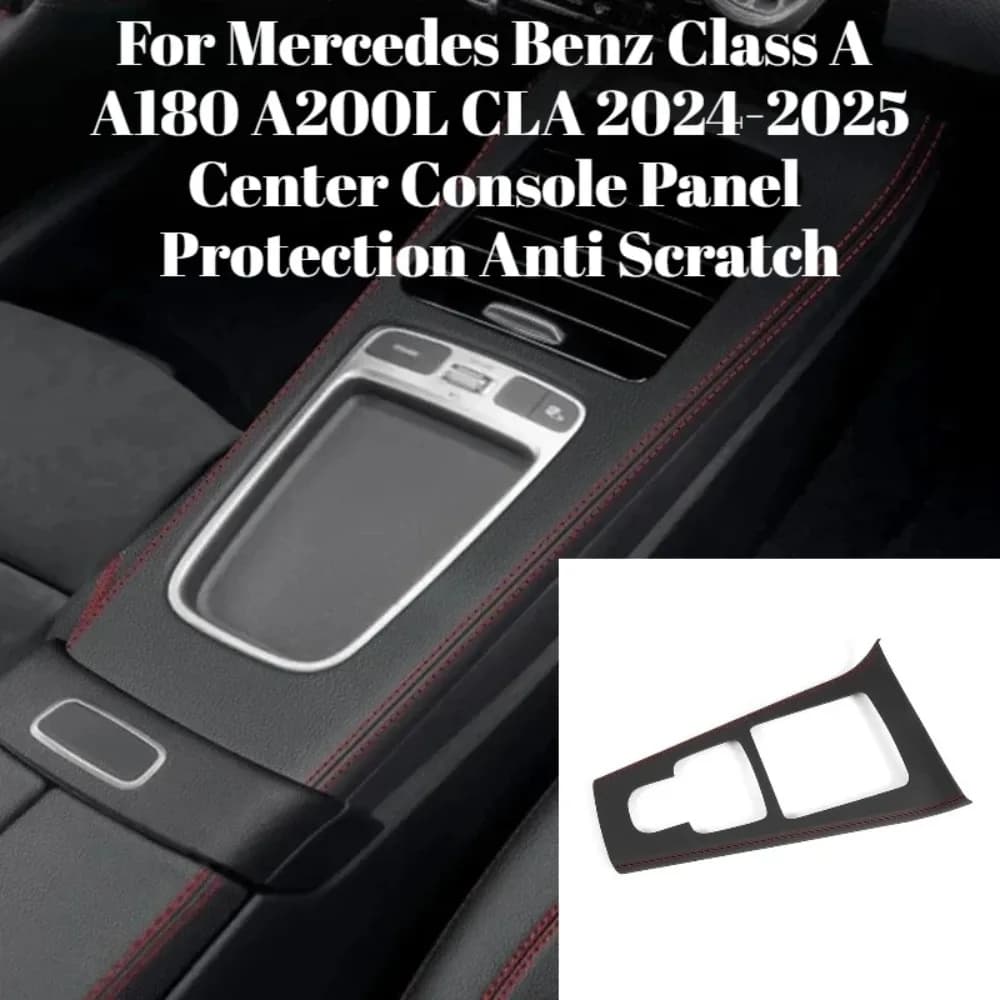 Protector  Panel  Consola Central para Merces Benz Clase A A180 A200L CLA, Adhesivo Decorativo Antiarañazos, Accesorios In
