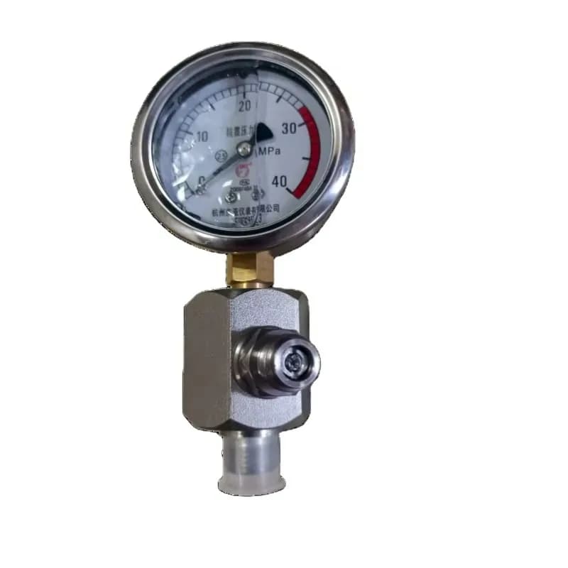 Hydraulic inflatable valves frequently test pressure. Hydraulic valve group M14 * 1.5 to M16 * 1.5 inflatable valve sleeve group