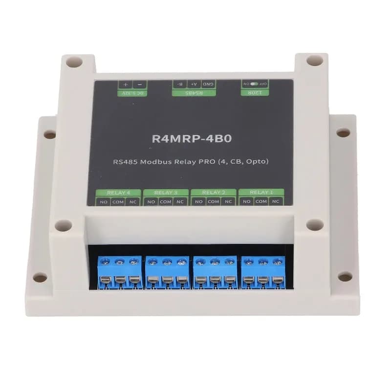 Channel Relay Module With 485 Interface Built in Optocoupler Isolation for Industrial Automation Application