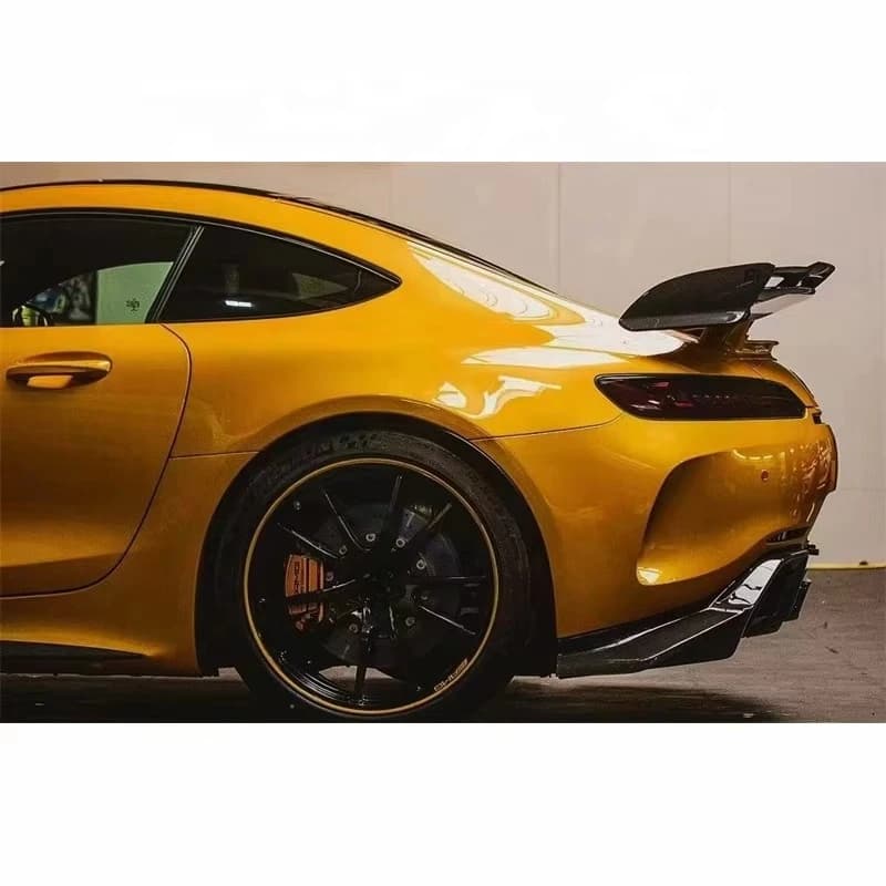 SPC R Style Rear Wing for AMG GT GTR 2018-2019 Carbon Fiber Rear Lid Wing for Mercedes Benz AMG GT Rear Trunk Spoiler
