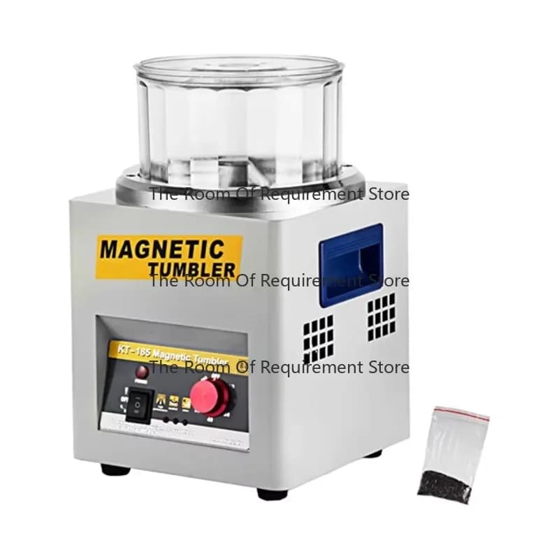 Automatic polishing machine jewelry tools, frequency conversion speed regulation stainless steel magnetic polishing machine,