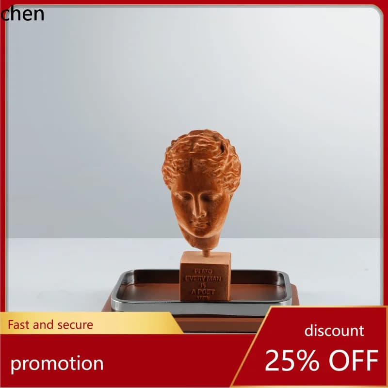 HT  Modern creative resin figurine - entryway decoration, figurine, living room creative sculpture, handicraft