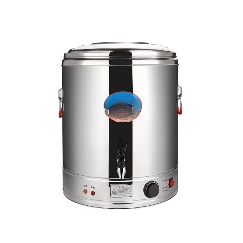School boiling bucket insulation integrated commercial stainless steel electric heating bucket large