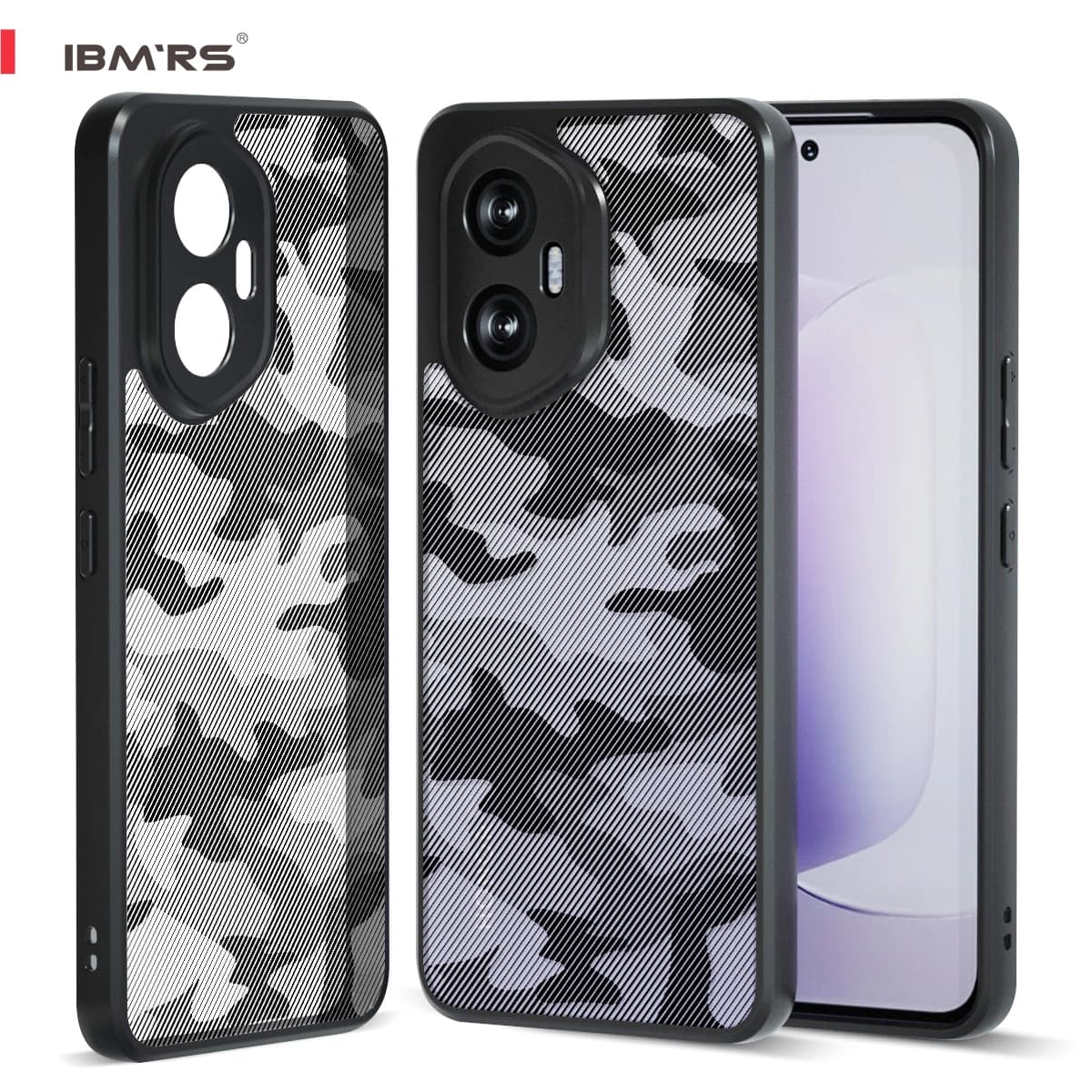 For Honor 300 Case, [Military Grade Shockproof] & [Anti-Yellowing] Tactical Camo Cover, Anti-Scratch TPU Protective Case