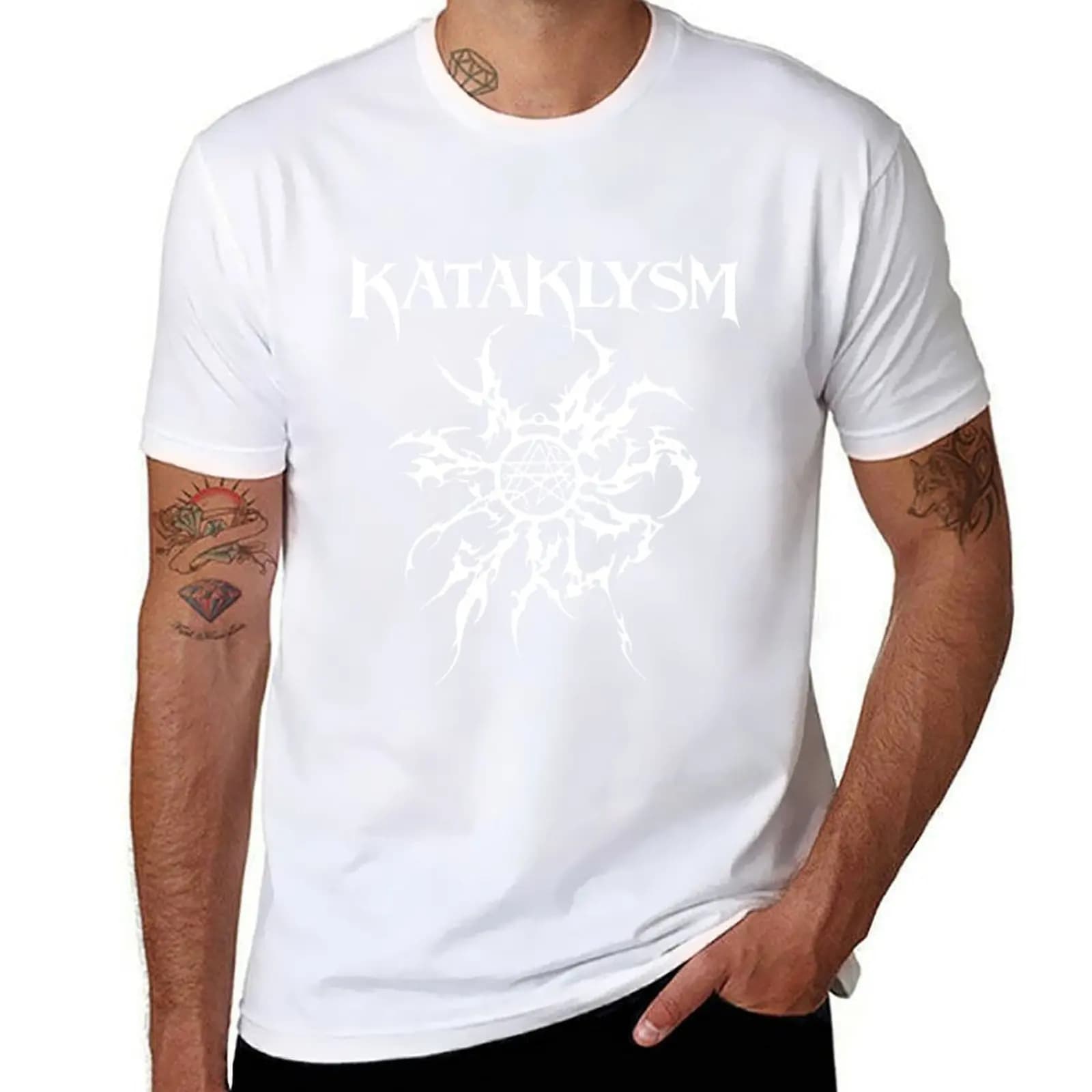 Kataklysm band logo T-Shirt t shirts cotton 100% cotton t shirts high quality T-Shirt