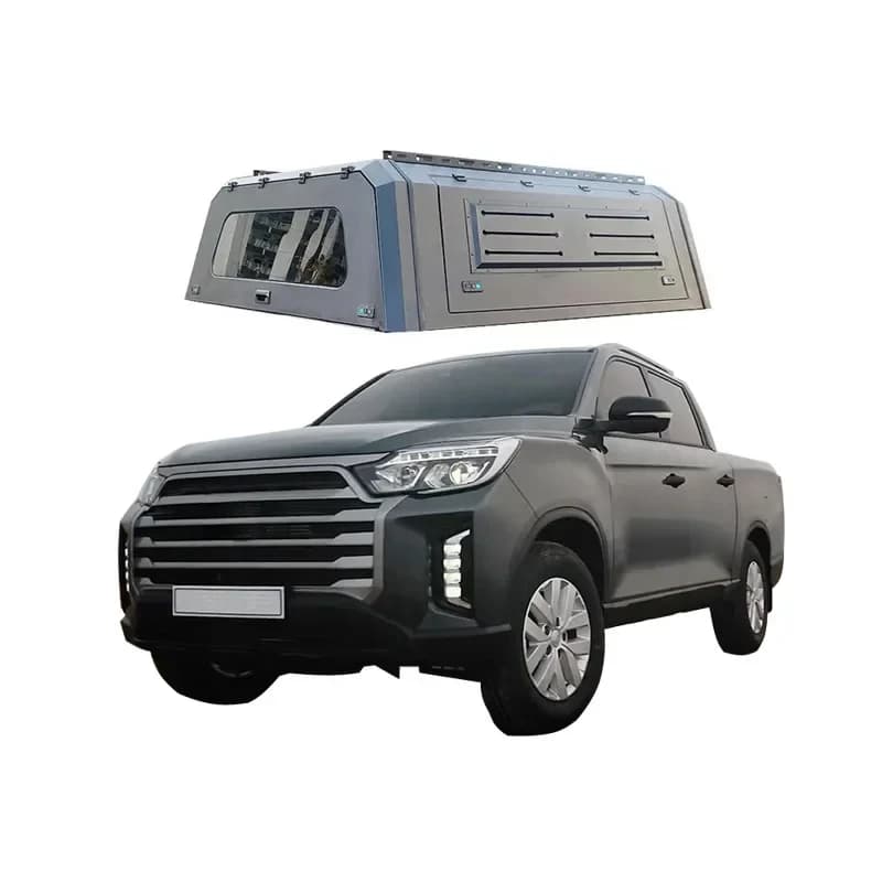 Hot Sale Hardtop 4X4 Offroad Pick Up Pickup Truck Bed Canopy Topper Use For Ssangyong Musso 2021
