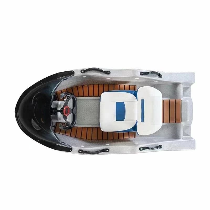 Mini long-endurance electric kadin boat entertainment multi-functional water sports fishing boat
