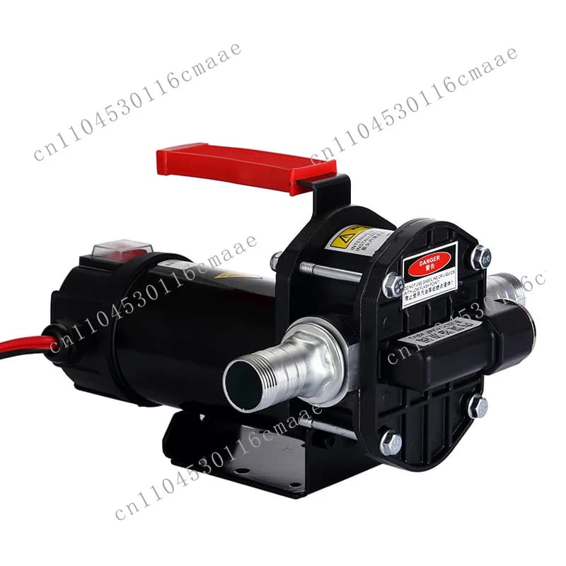 Electric pump 12V24V DC large flow portable self-priming pump gear hydraulic