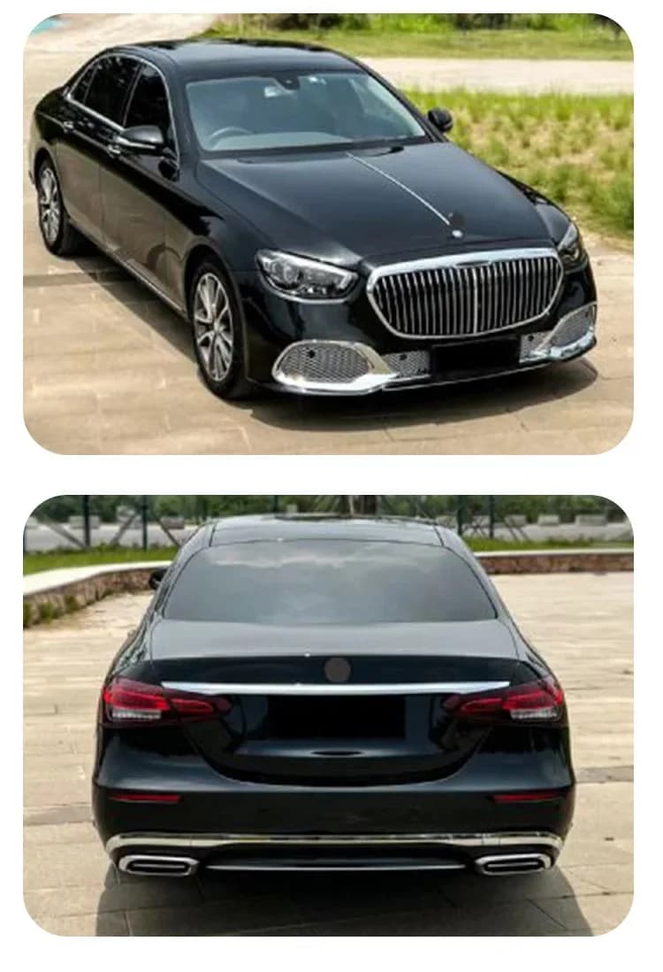 Suitable For Mercedes-Benz E-Class Surround W213 Post-change Maybach Front Bar Assembly Rear Bar Assembly Large Surround Kit