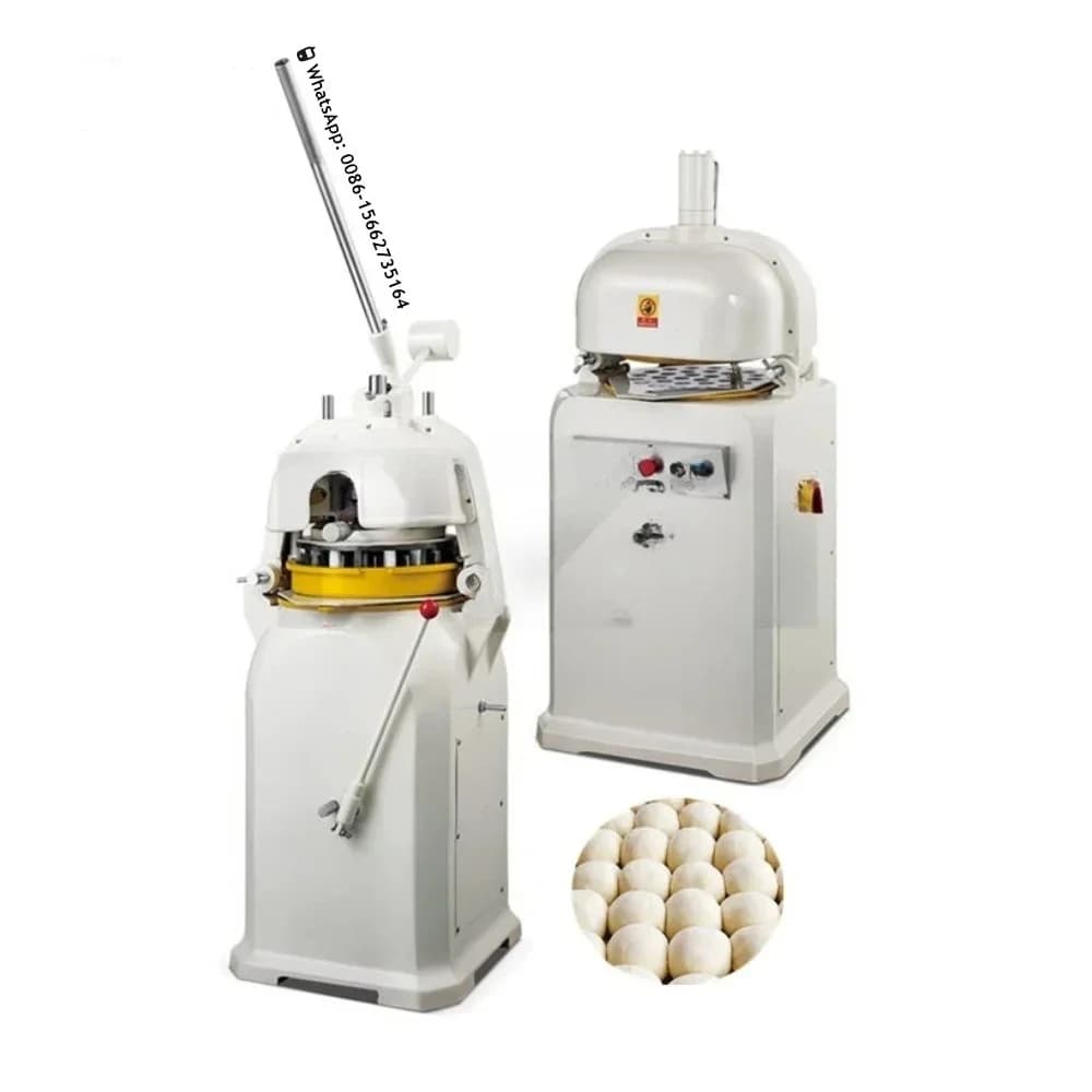 Commercial Small Bread Pizza Dough Divider Rounder Machine Bakery Grain Product Cutter Round Bun Dough Ball Maker Making Machine