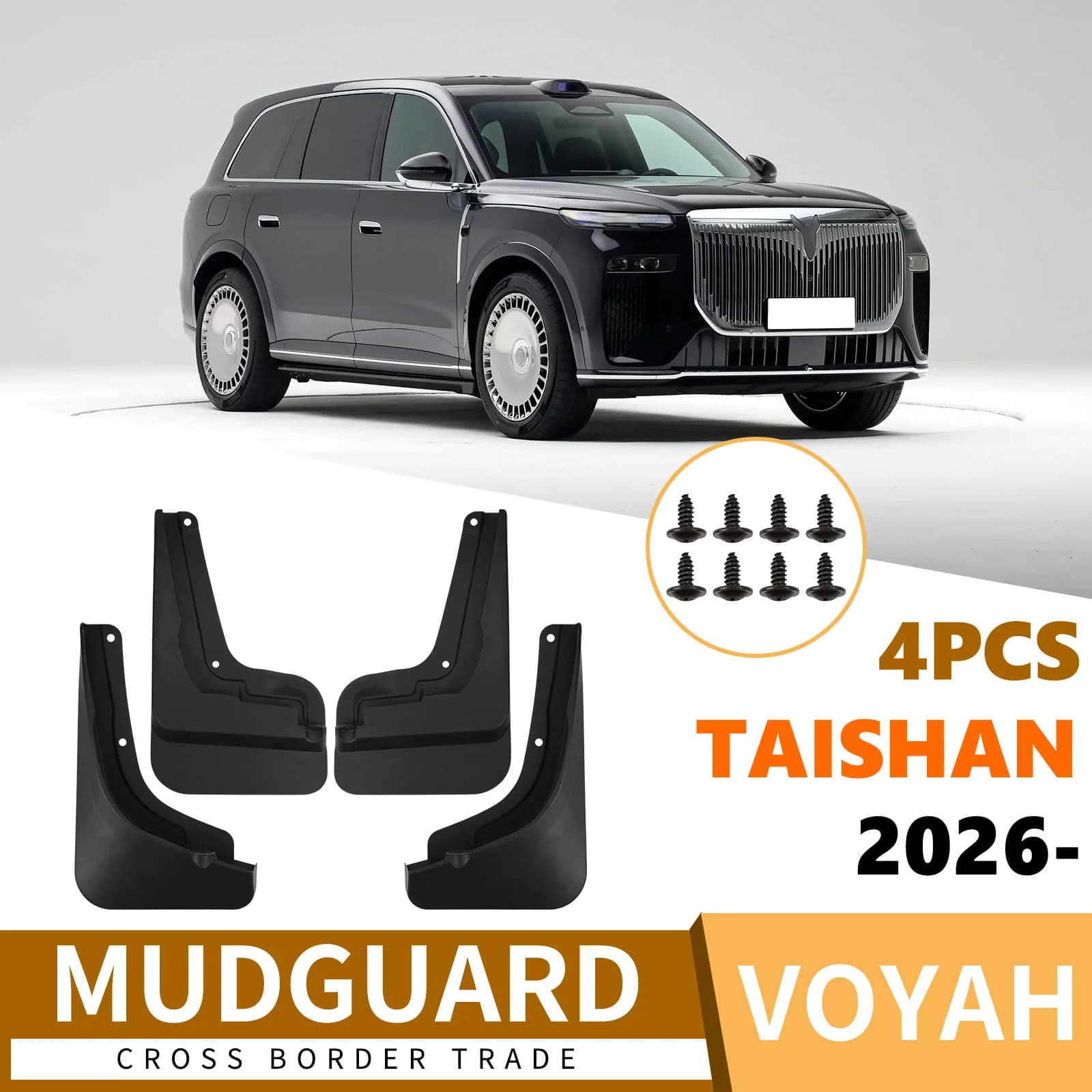 For Taishan 2026 car tires, fenders, car supplies modification accessories 4runner accessories mud flaps fender flares