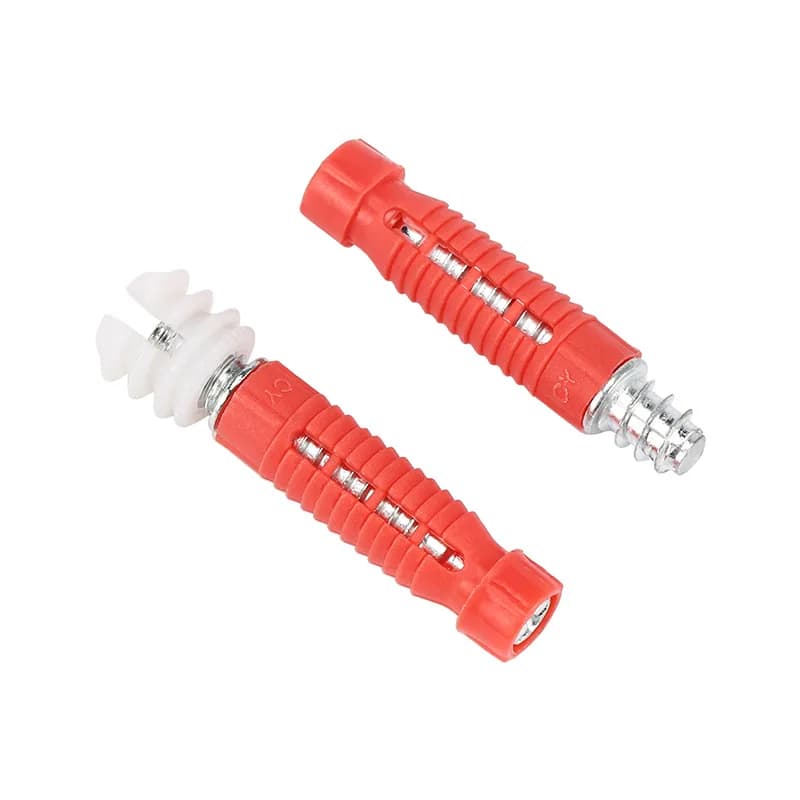 20/50/100pcs Panel Closet Wooden Furniture 2-in-1 Connector Kit Hidden Invisible Connector Hardware Tool Woodworking Accessories