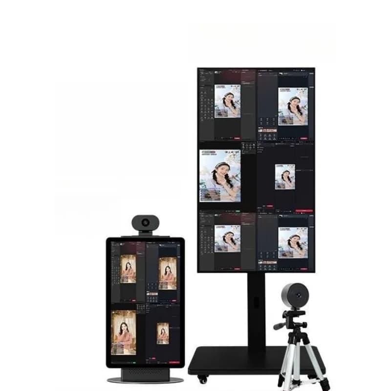 4K high definition touch screen, computer live broadcast equipment, multi-platform synchronous live broadcast all-in-one machine