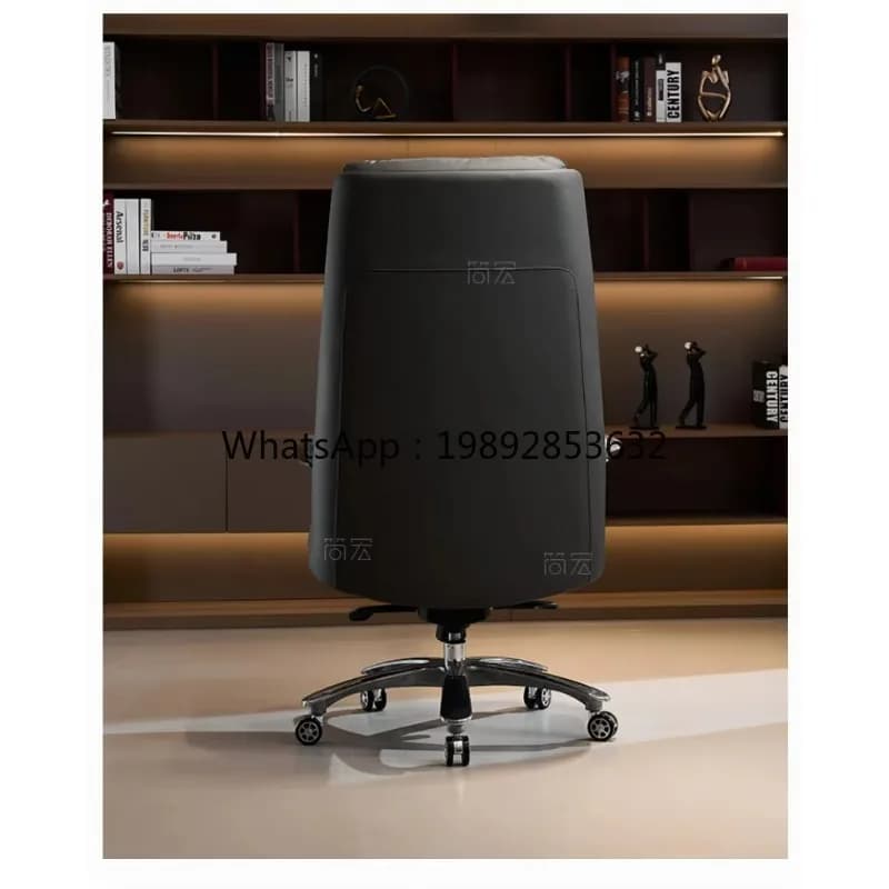 office computer chair ergonomics, first layer cowhide business, comfortable sedentary desk, high-end class chair