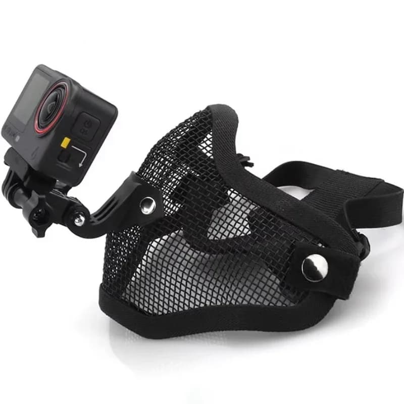 Action camera mask holder, riding first vision mask holder, shooting holder