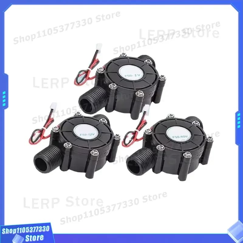 Micro Hydro Turbine Generator DC Water Flow Pump Mini Hydropower System for Home Use Portable Energy Saving Device Kit DC