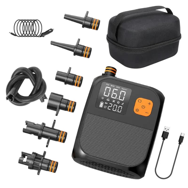 Assault boat kayak pulp board SUP air pump boat tent air cushion floating table outdoor high pressure electric vehicle air pump