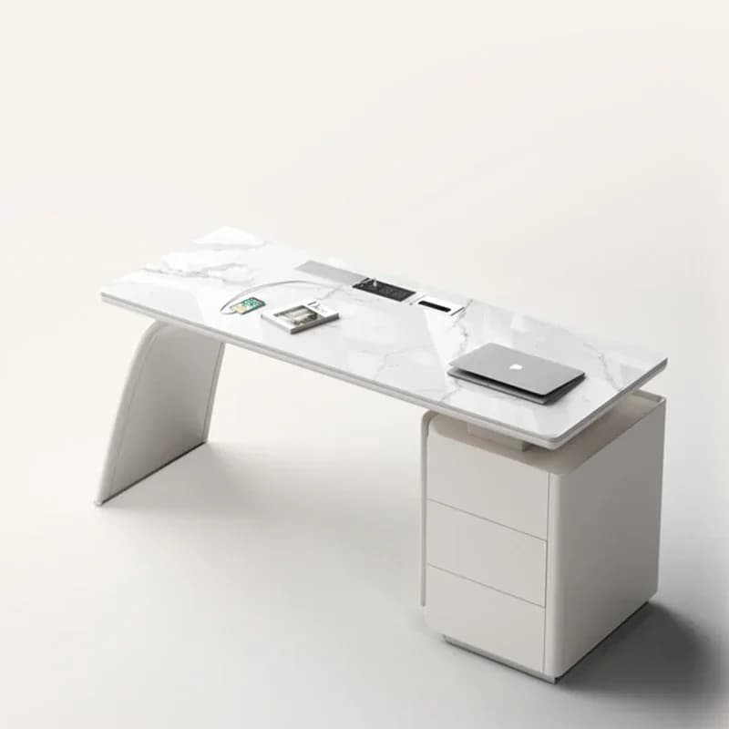Minimalist Office Desk Table Computer Room Office Desk Supplies Accessories Improvement Mid Century Tavolino Trendy Furniture