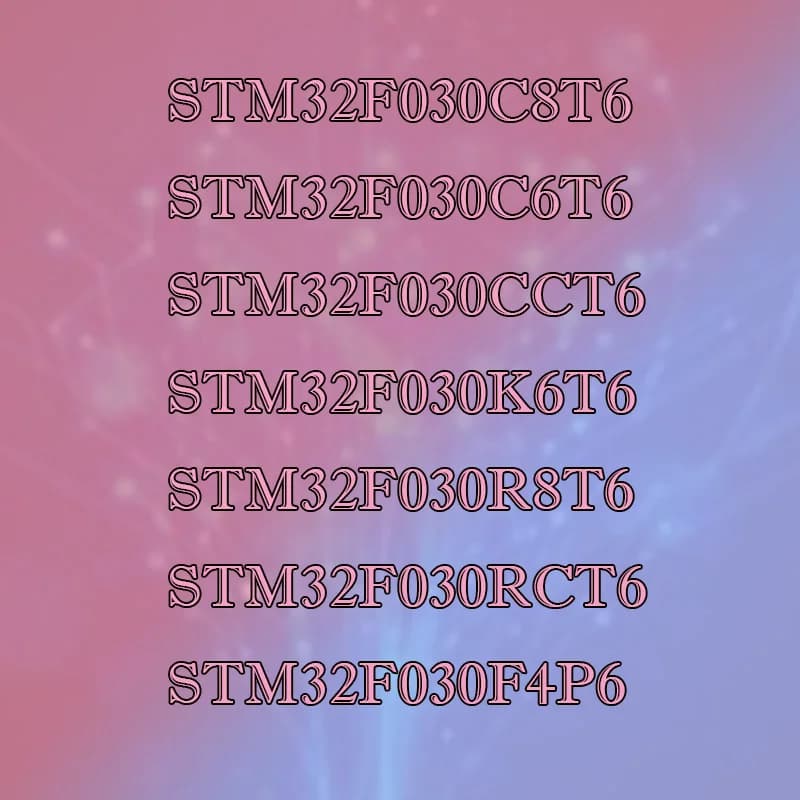 STM32F030C8T6 STM32F030CCT6 STM32F030C6T6 STM32F030K6T6 STM32F030R8T6 STM32F030RCT6 STM32F030F4P6 plastic casing