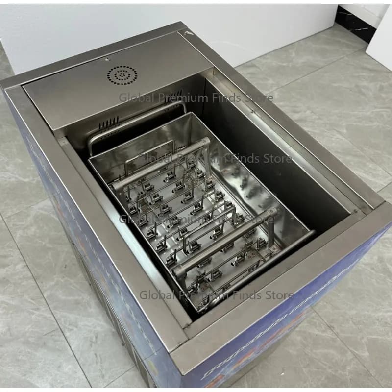 Ice Block Making Machine Automatic Ice Lolly Cream Popsicle Making Machine Commercial Popsicle Machine