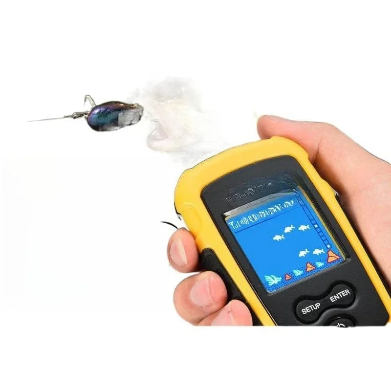 Wireless sonar fish finder fishing