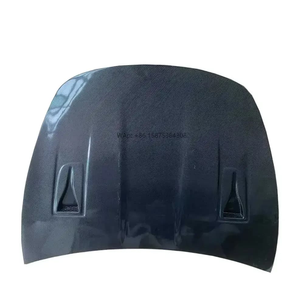 Real Carbon Fiber Front Bumper Hood Bonnet for Model 3 & Y 2017 -2023