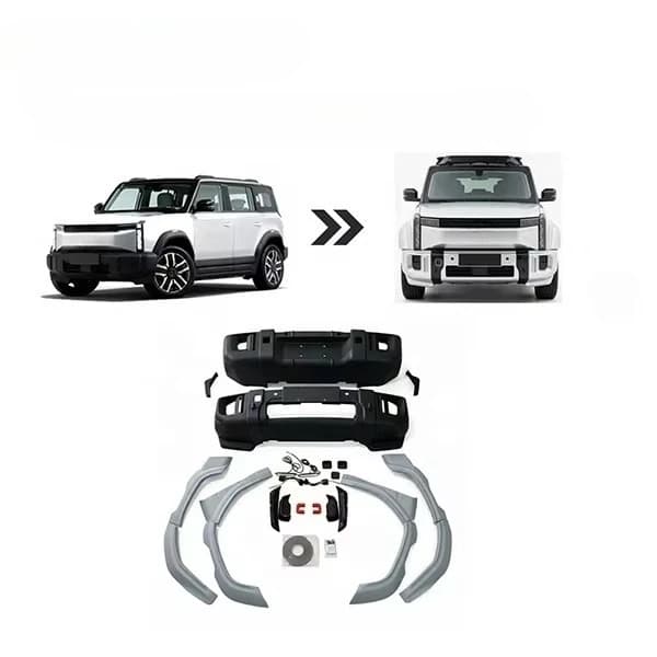 High-quality Bodykit for Chery ICAR03 Body Sports Surround Kit Front and Rear Bumper Fender Flare