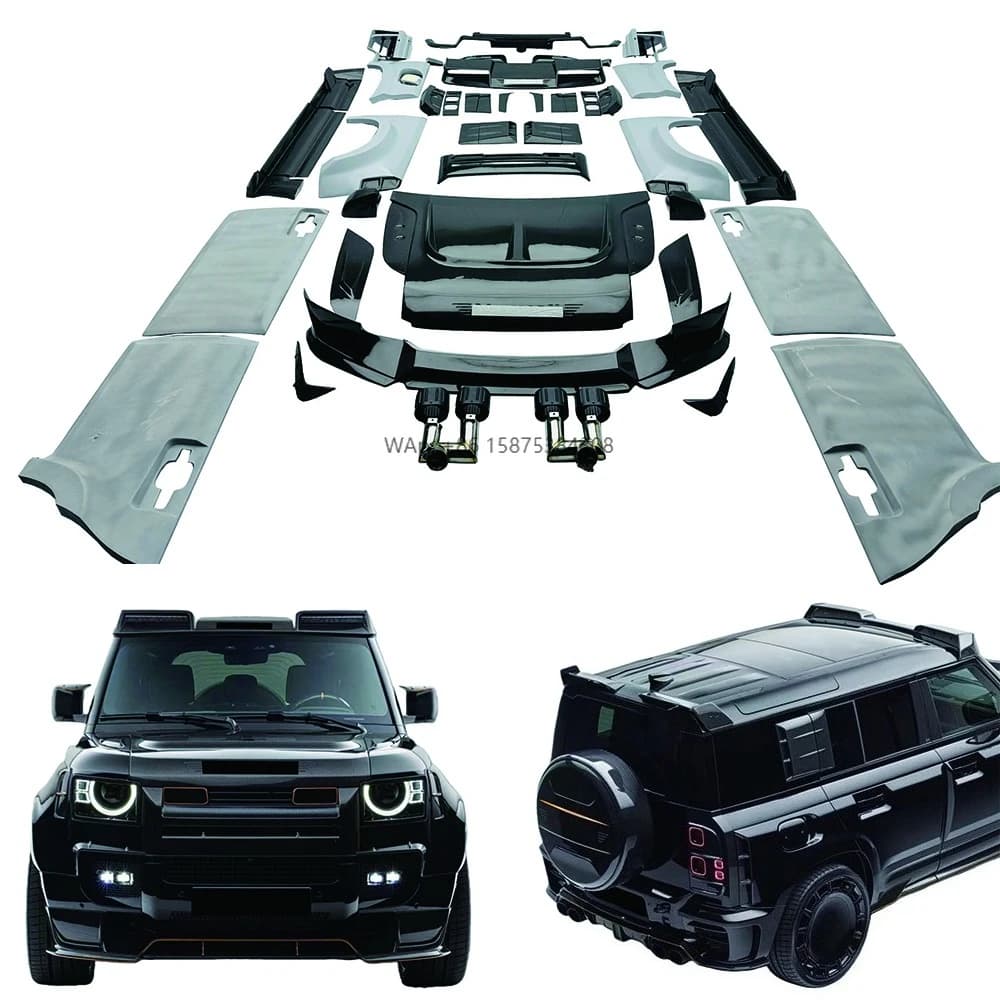 MSY Style Carbon Fiber Widebody Kit | for Defender Upgrade (Dry Carbon)